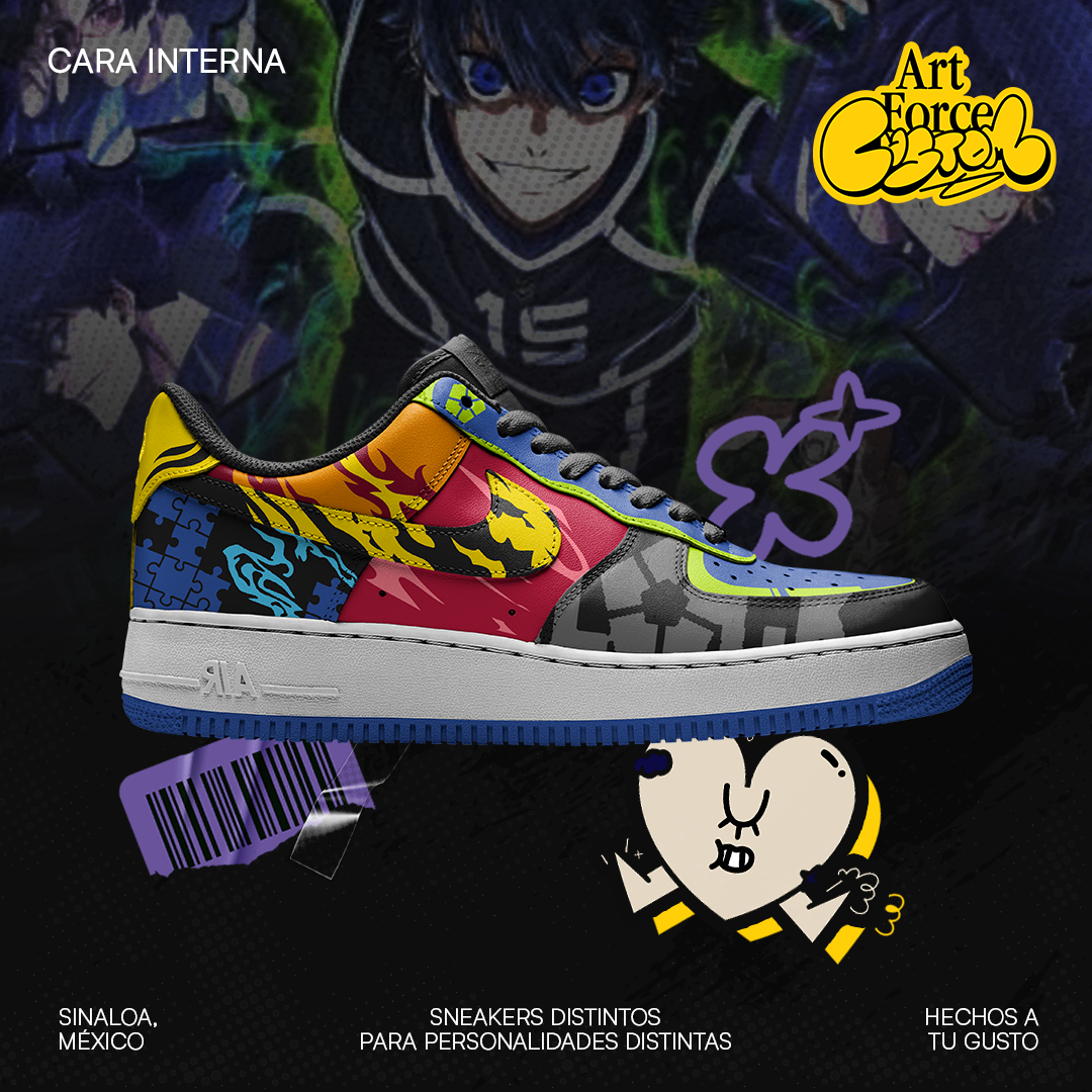 Air Force 1 x Blue Lock Eleven