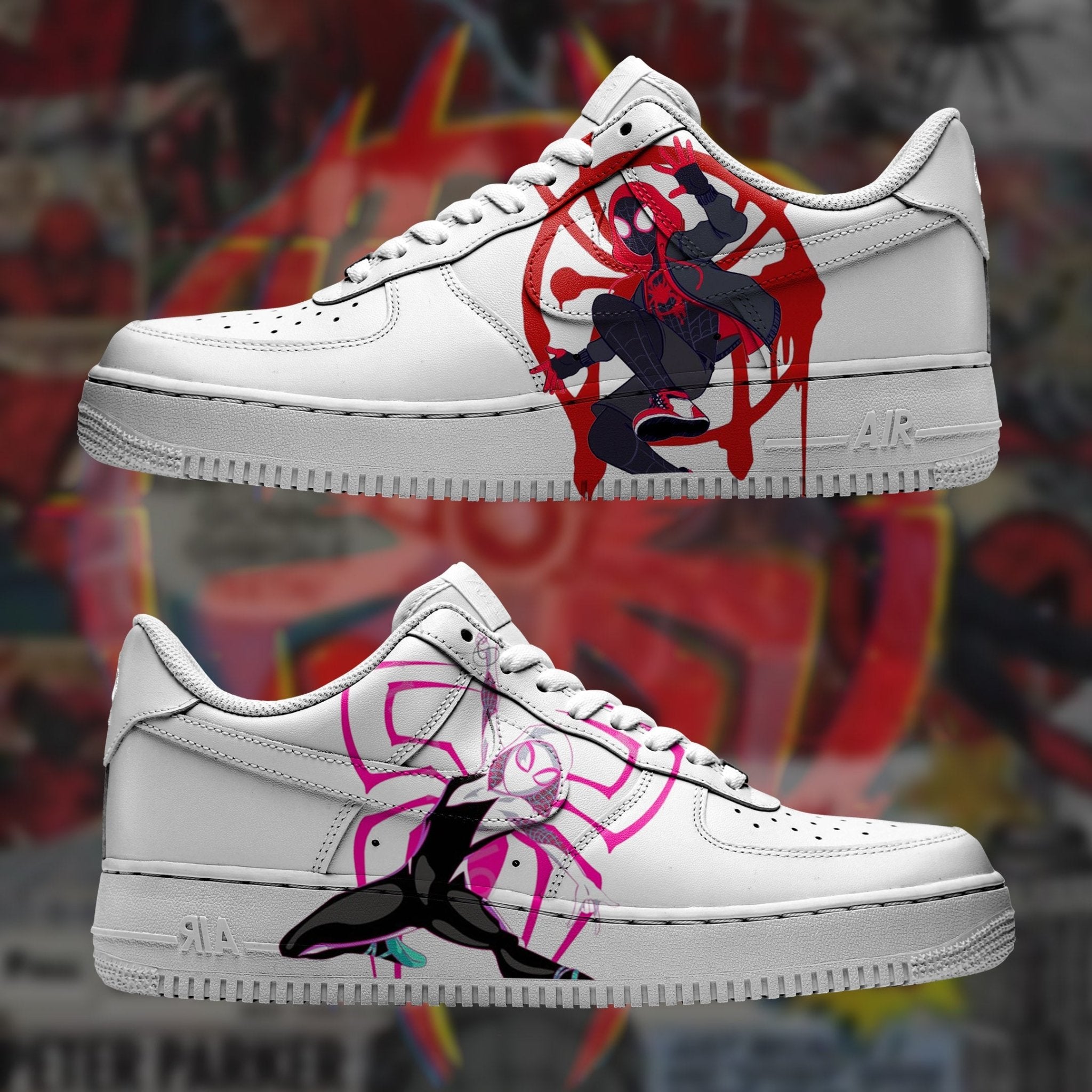 Air Force 1 x Miles & Gwen - Art Force Custom