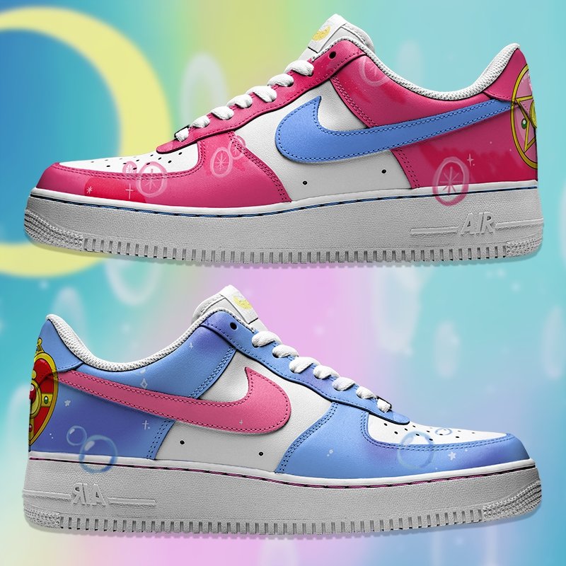 Air Force 1 x Sailor Moon & Sailor Chibi - Art Force Custom