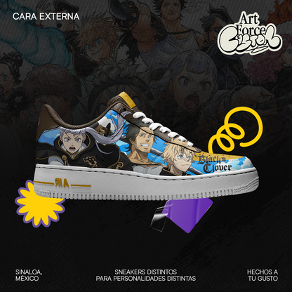 Air Force 1 x Black Bulls - Black Clover