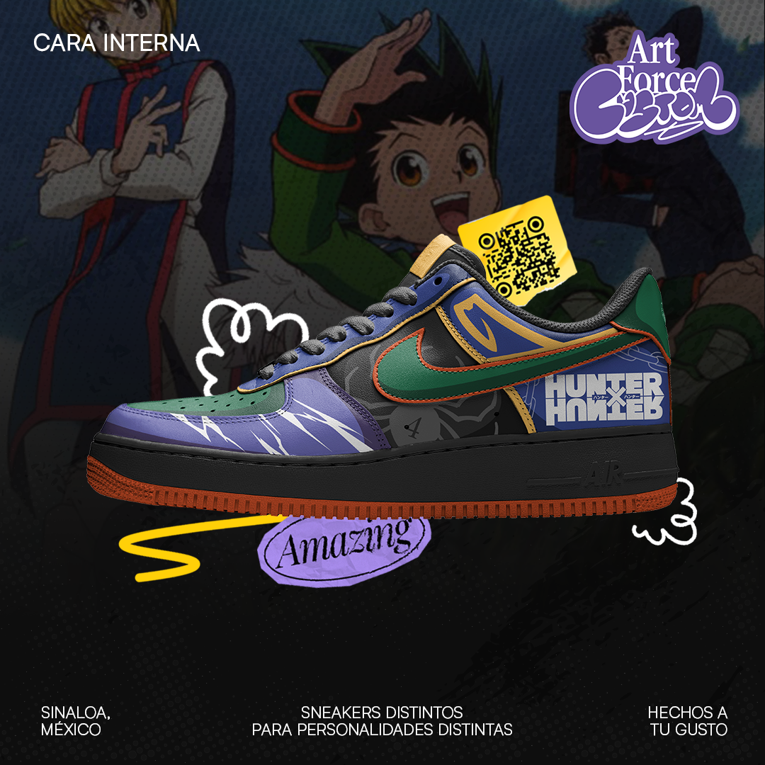 Air Force 1 x Hunter x Hunter team
