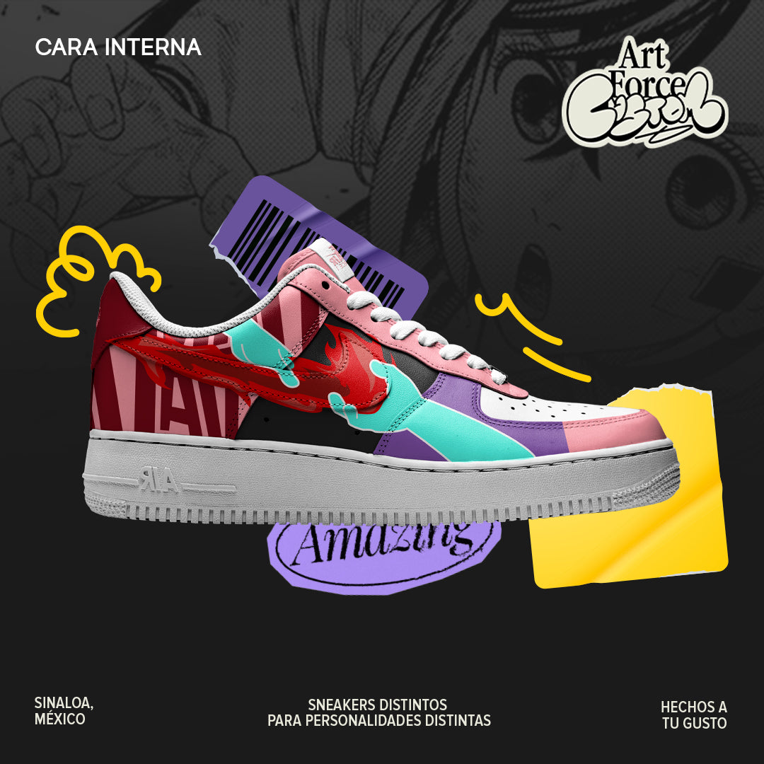 Air Force 1 x Momo Ayase - Dan Da Dan