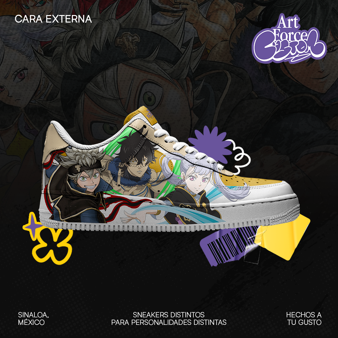 Air Force 1 x Grimoire Souls - Black Clover