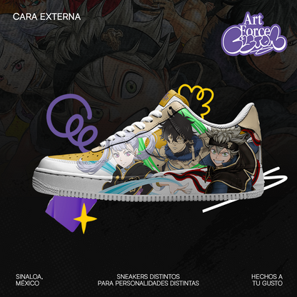 Air Force 1 x Grimoire Souls - Black Clover