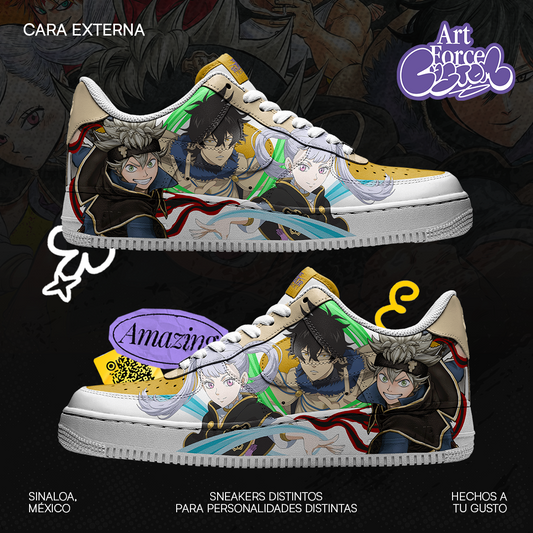 Air Force 1 x Grimoire Souls - Black Clover