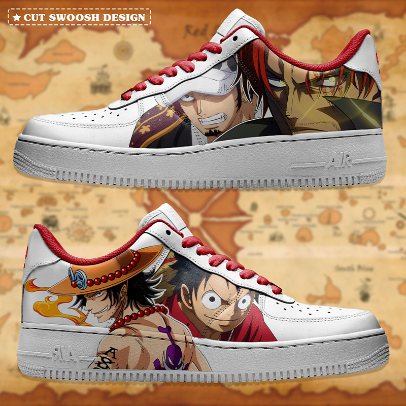 Air Force 1 x One Piece (personajes)
