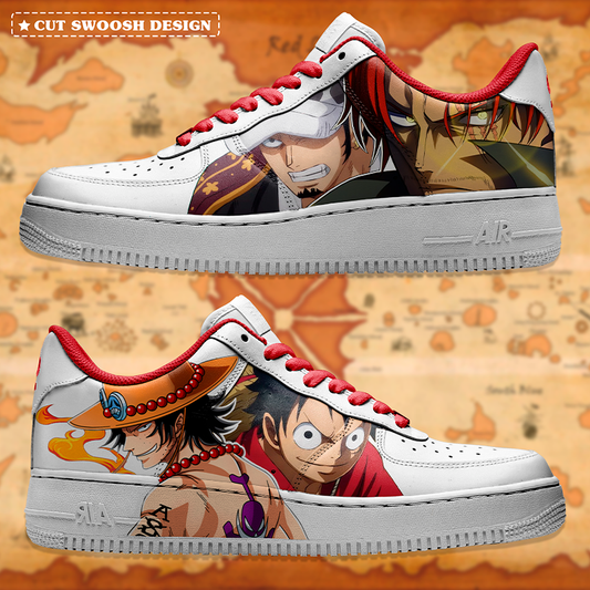 Air Force 1 x One Piece (personajes)