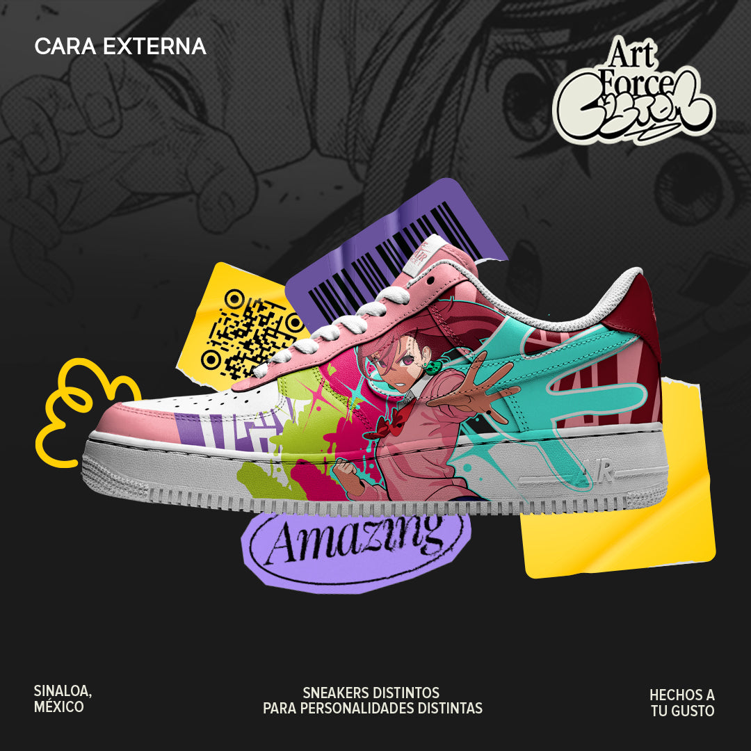 Air Force 1 x Momo Ayase - Dan Da Dan