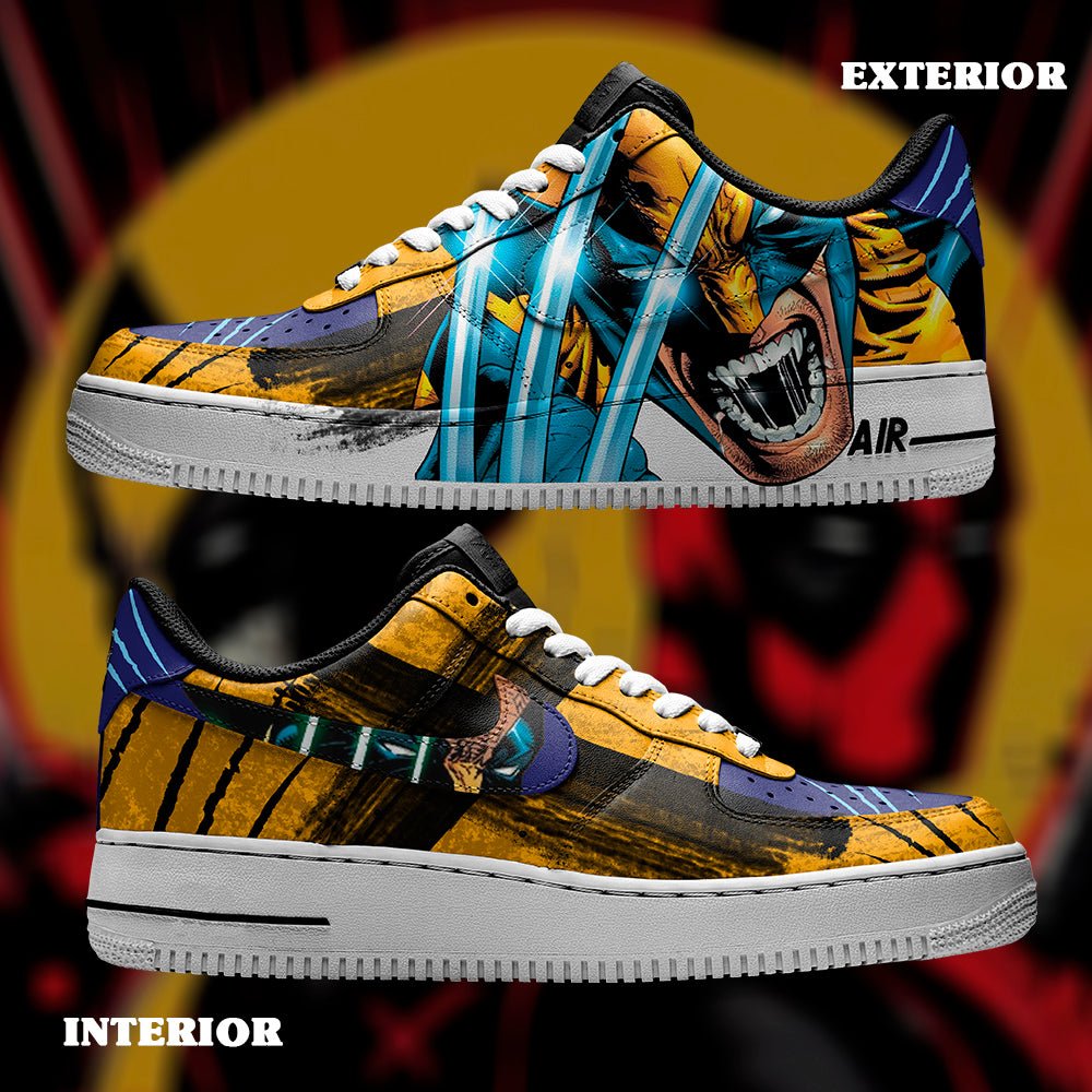 Air Force 1 x Deadpool y Wolverine - Art Force Custom