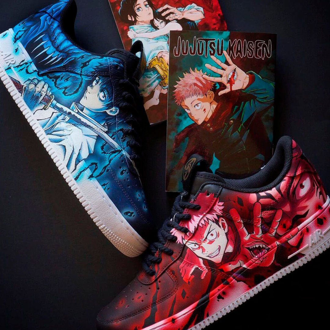 Air Force 1 x Yuta vs Itadori - Art Force Custom