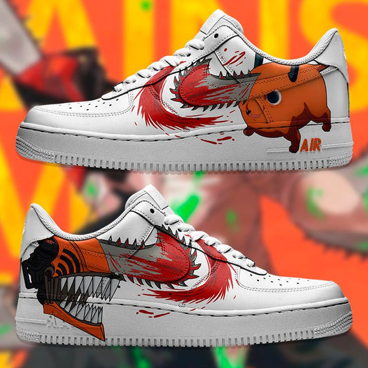 Air Force 1 x Denji & Pochita - Art Force Custom