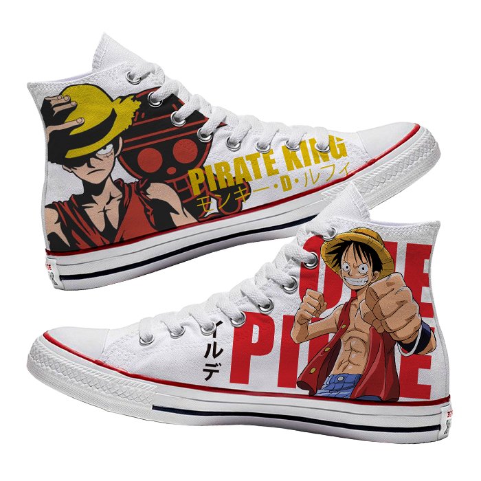Converse x Pirate King Luffy - Art Force Custom